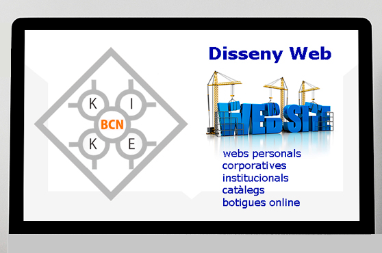 KikeBcn -Disenyador Gràfic i Digital - Disseny web