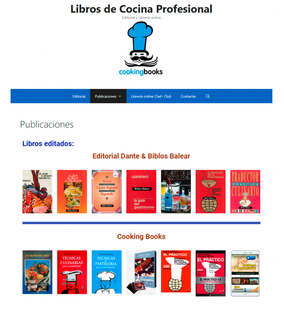 Disseny web KikeBcn - www.cookingbooks.es