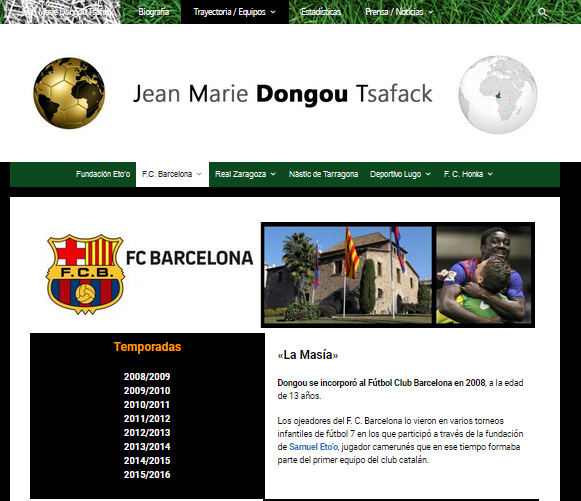Web Jean Marie Dongou